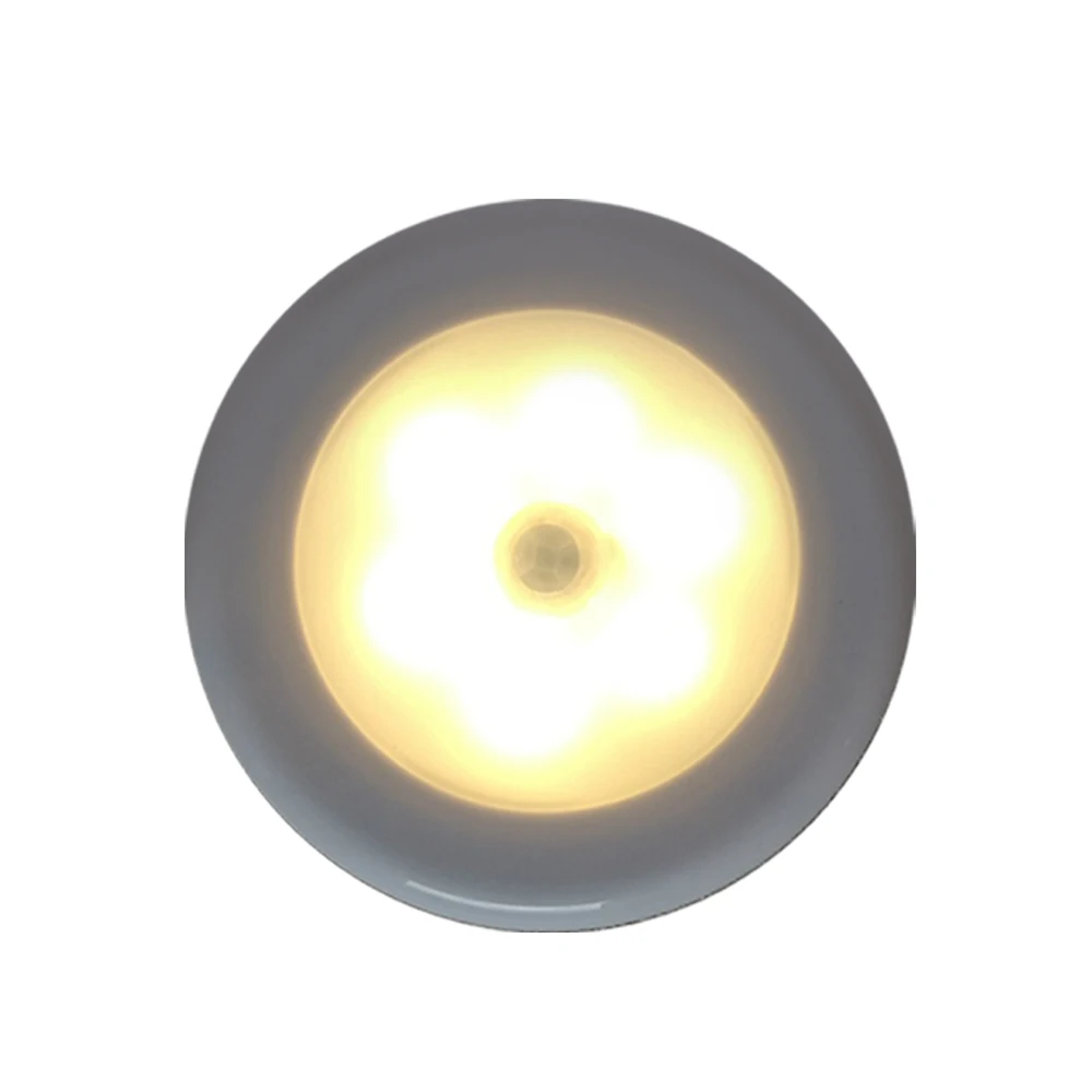 Умный движения тела Сенсор светодиодный ночной Светильник для Спальня