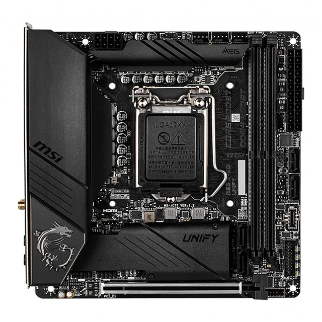 

MSI MEG Z490i UNIFY computer motherboard supports CPU 10900K / 10700K (Intel Z490 / LGA 1200)