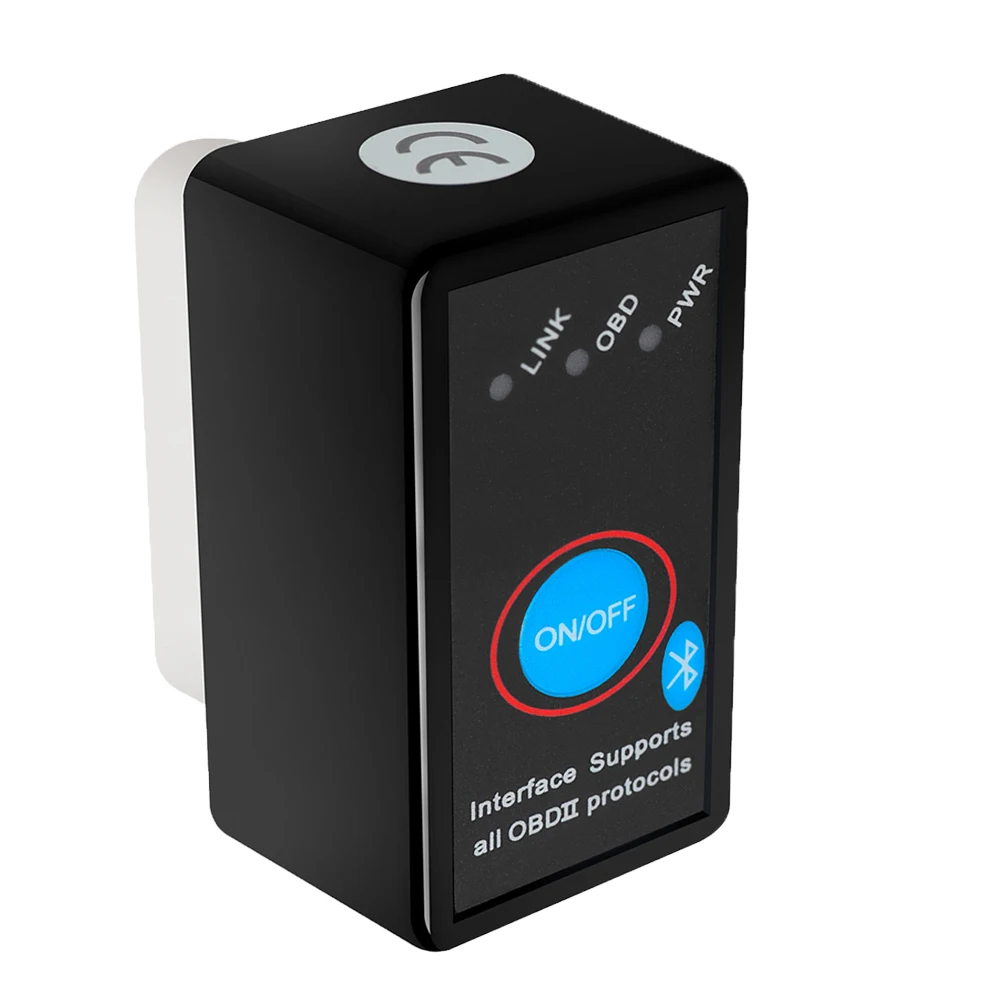 АВТО OBDII ELM327 Выключатель питания OBD 2 считыватель кодов неисправностей для Peugeot