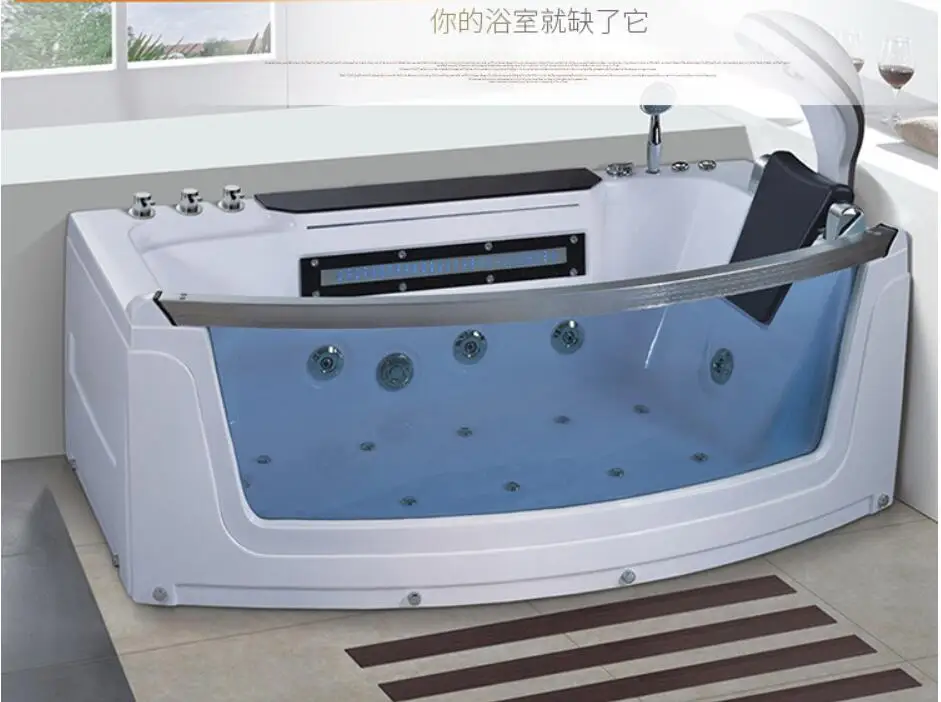 Стекловолоконная гидромассажная ванна из акрила с композитной доской абс