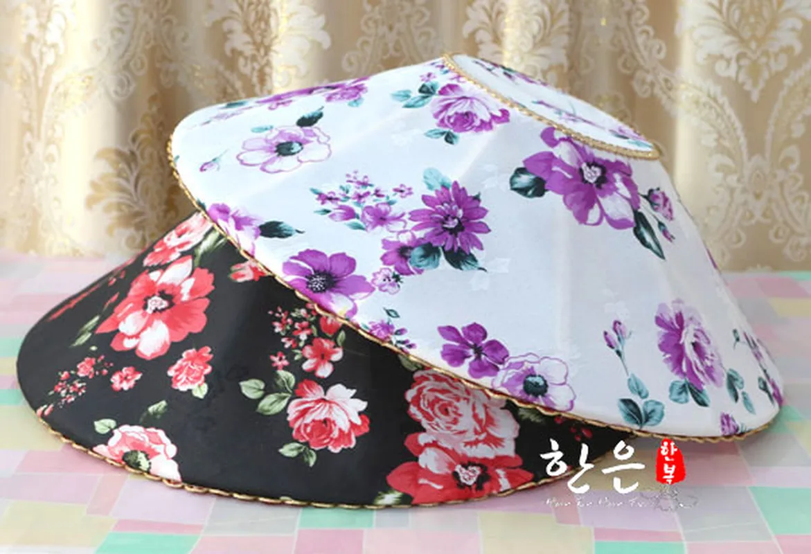 Korean Ancient Traditional Kabuki Hat / Hanbok Performance Hand-painted | Costumes DIY
