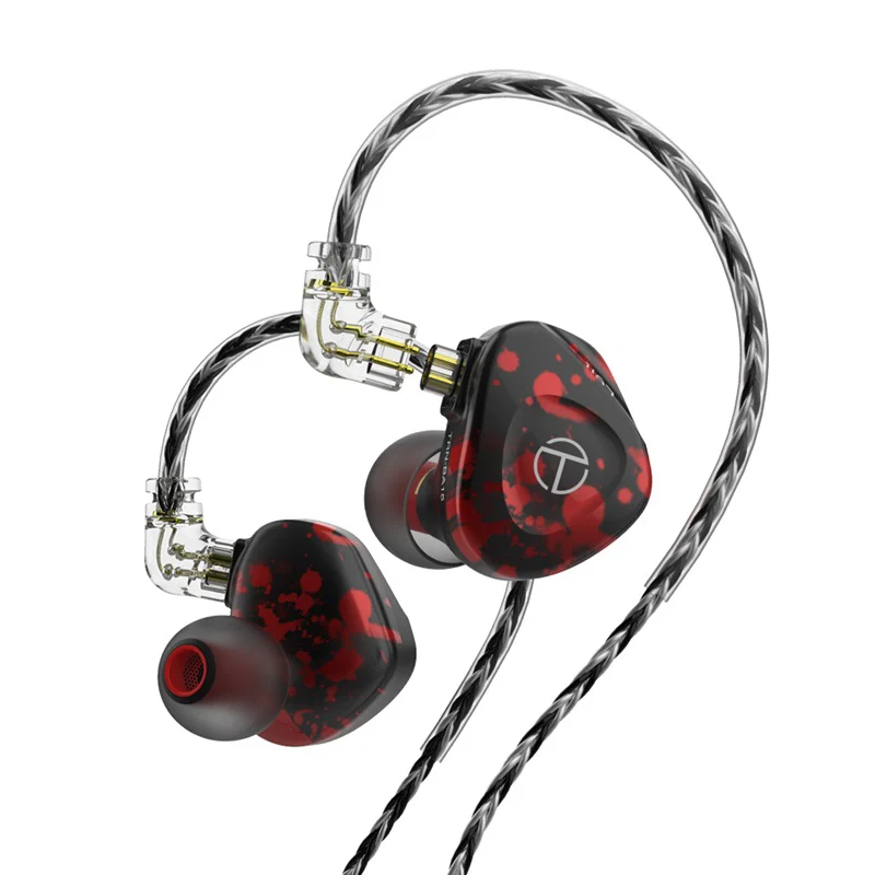 Спортивные наушники TRN BA15 30BA Hi-Fi наушники-вкладыши с монитором проводные Heaset