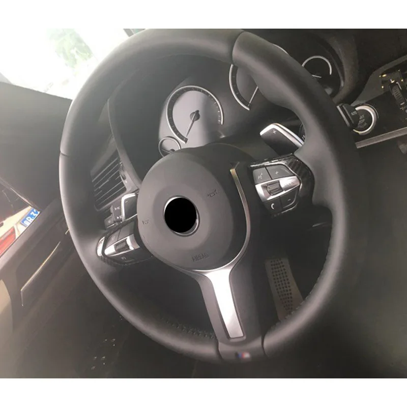 Углеродное волокно для BMW F20 F22 F21 F30 F32 F33 F36 F06 F12 F13 X5 F15 X6 F16 украшение рулевого колеса
