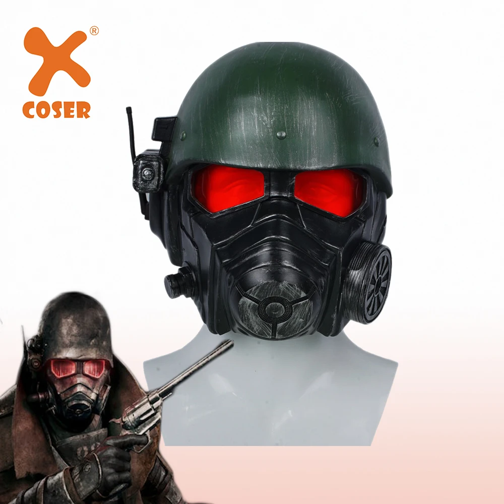 XCOSER Fallout 4 Ветеран шлем рейнджера игра Косплей Полный головной убор бунт Броня Хэллоуин Вечеринка косплей костюм реквизит для мужчин