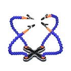 Зажим для паяльника, третья рука с 4 гибкими ручками для ремонта печатных плат