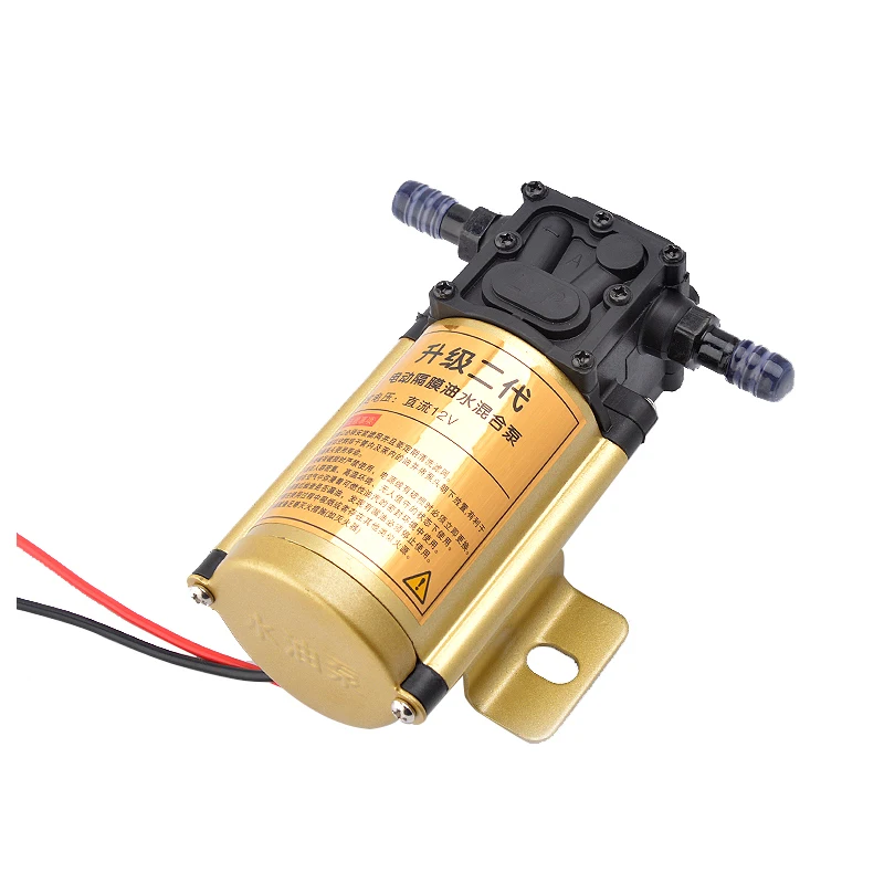 12V 24V Электрический бензиновый дизельный насос высокой мощности Универсальный самовсасывающий насос