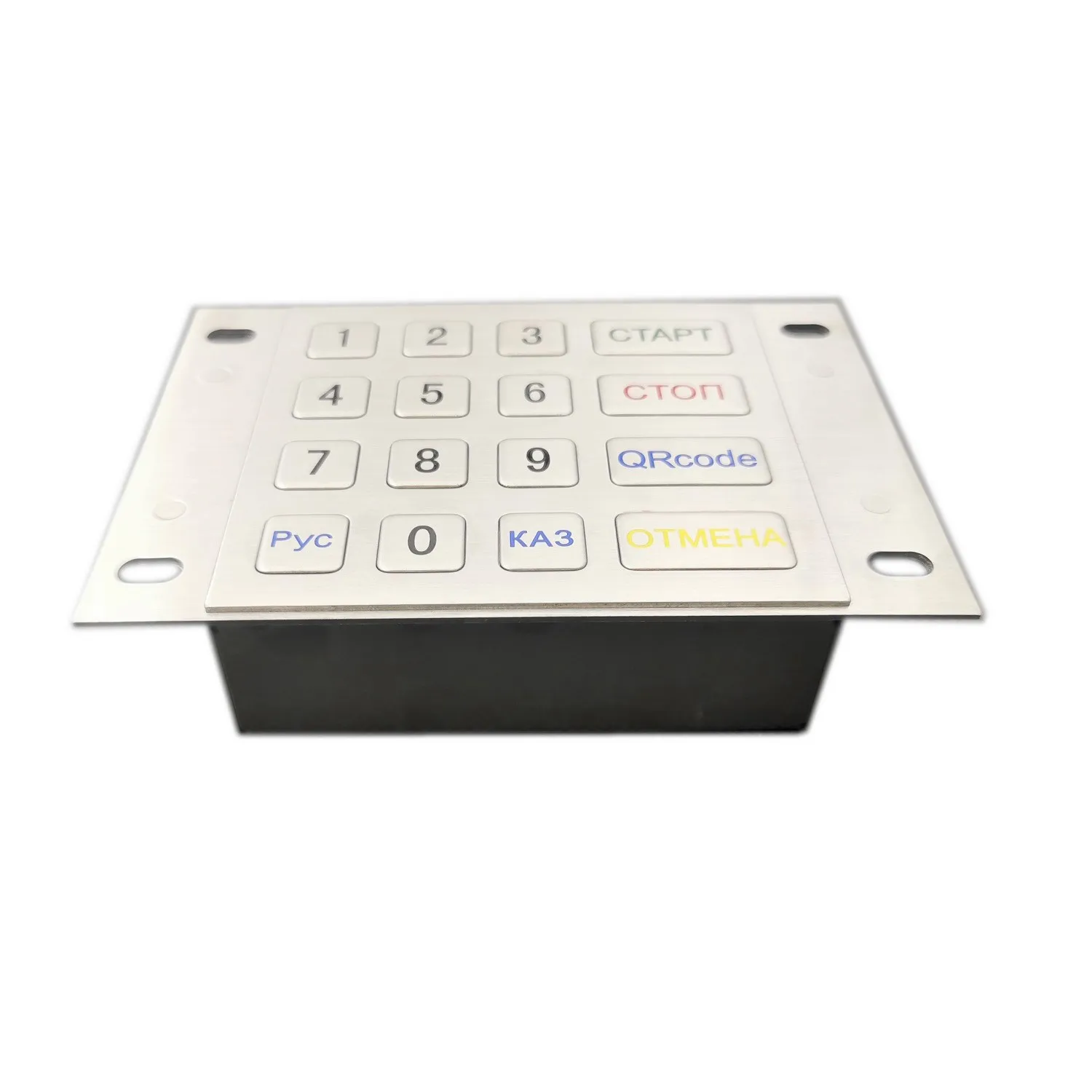 Пыленепроницаемая Usb металлическая клавиатура с матричным портом 4x4