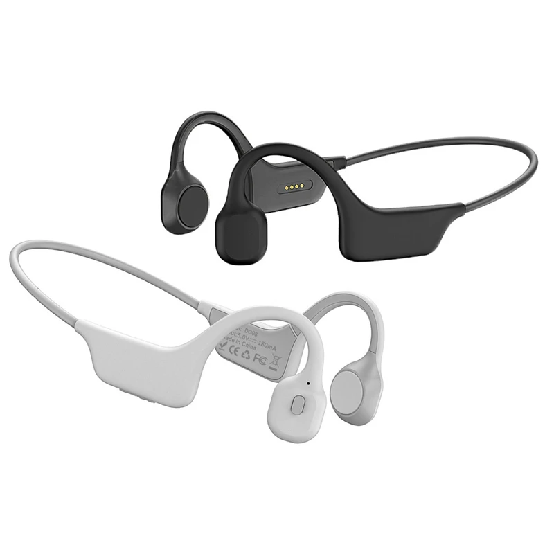 

MOOL беспроводные наушники Bluetooth 5,0 костная проводимость наушники Спортивная гарнитура с микрофоном гарнитуры громкой связи