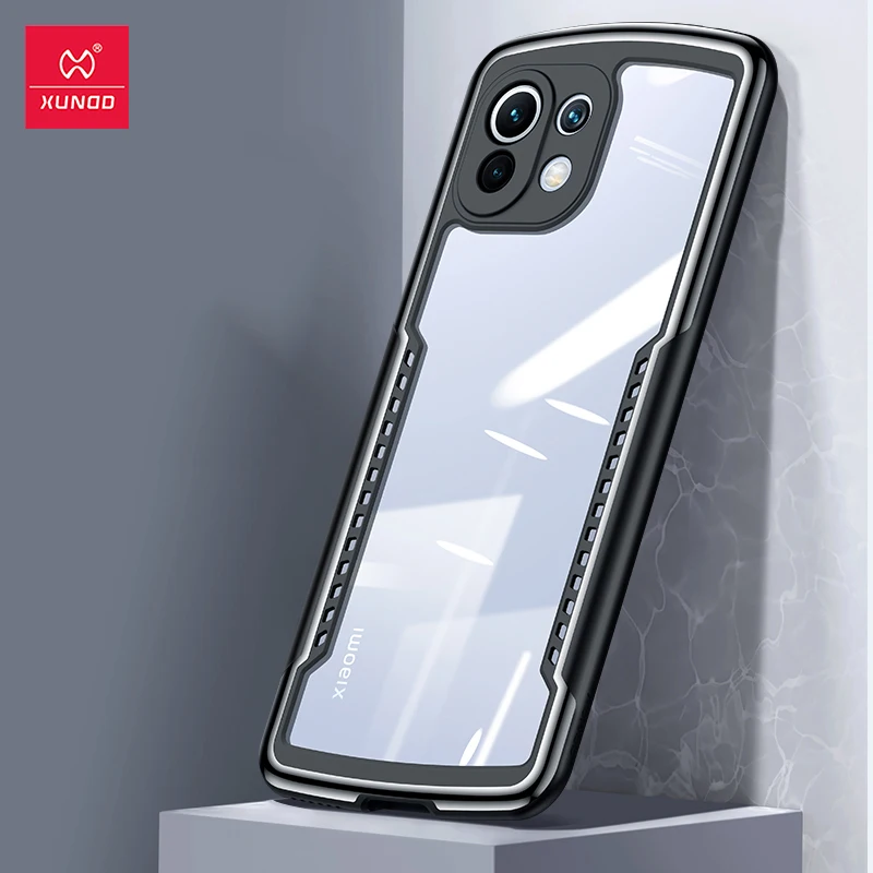 

Чехол для Xiaomi Mi 11 Lite, чехол-бампер с подушкой безопасности Xundd, защитный чехол для экрана и камеры с функцией теплоотвода для Mi 11 Lite 4G 5G