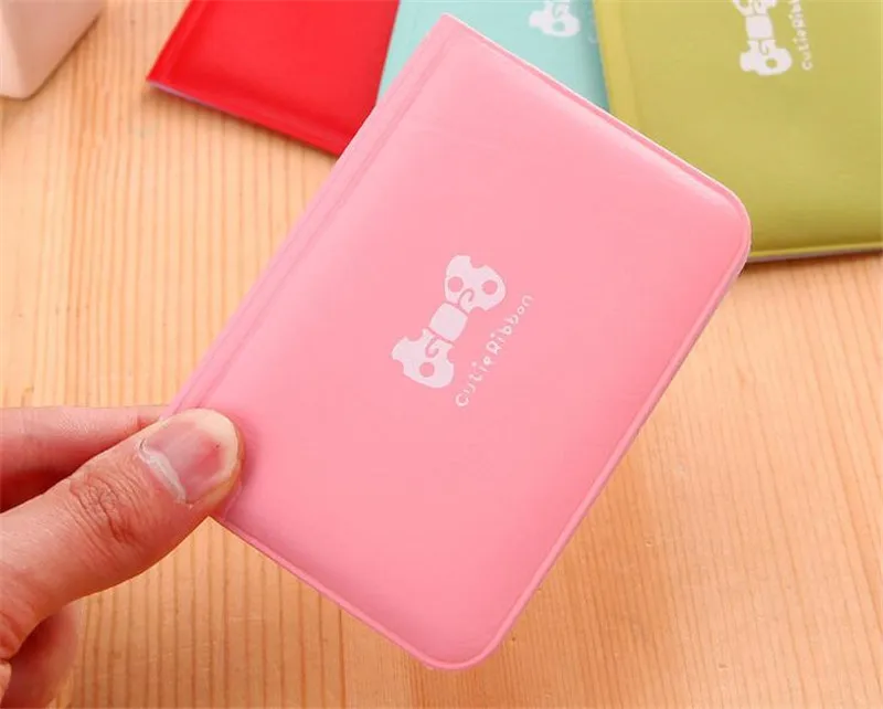 Высококачественный мужской кожаный кошелек для визиток кредитных карт чехол