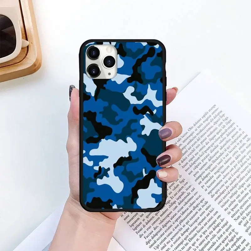 

Lovebay Army Green Camouflage Phone Case for iPhone 11 12 pro XS MAX 8 7 6 6S Plus X 5S SE 2020 XR mini