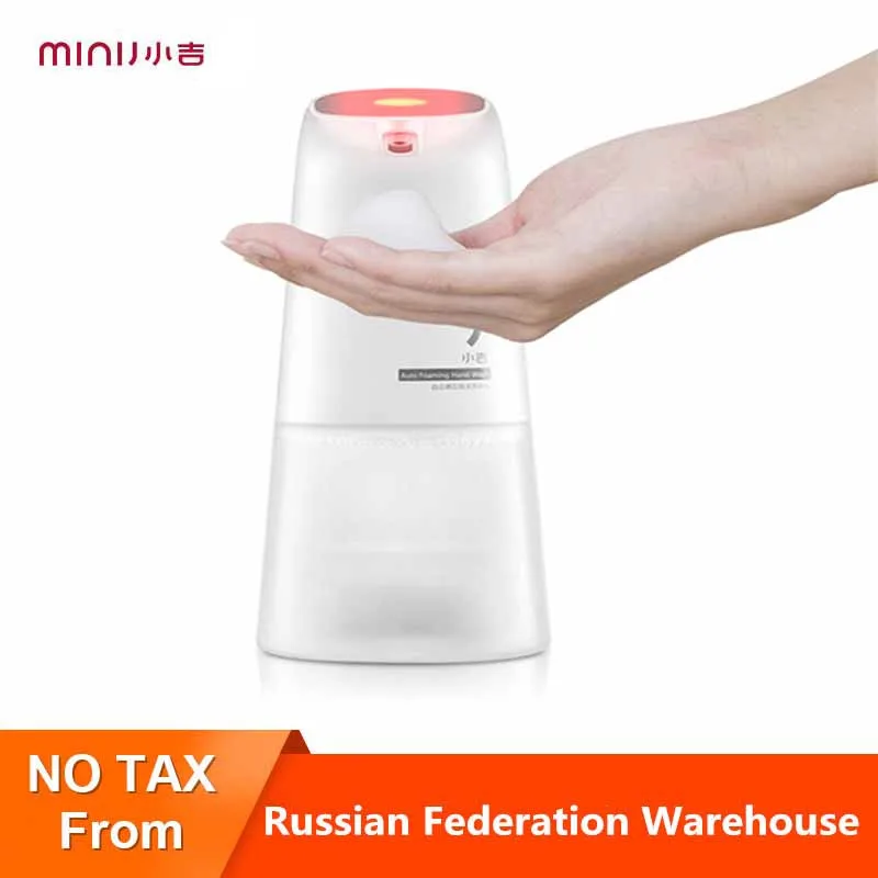 

(Ru Ship) Xiaomi MiniJ Auto Induction Foaming Soap Dispesner Smart Hand Mi Washer Wash 0.25s Infrared Induction Touch-less Soap