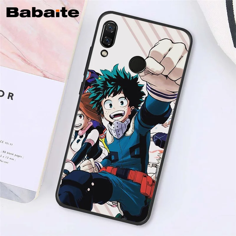 Babaite японское аниме мой герой Boku no Hero Academy чехол для телефона для Xiaomi Redmi8 4X 6A S2 Go Redmi 5 5Plus Note4 5 7 Note8Pro - Цвет: A14