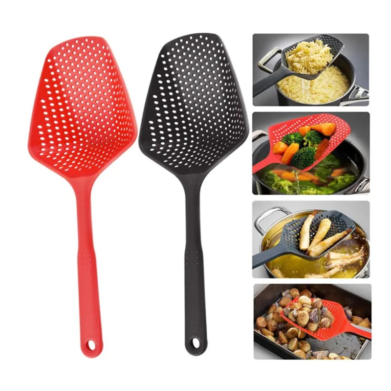 Кухонные лопаты сито для овощей лопатки картофеля фри ситечко нейлоновая ложка