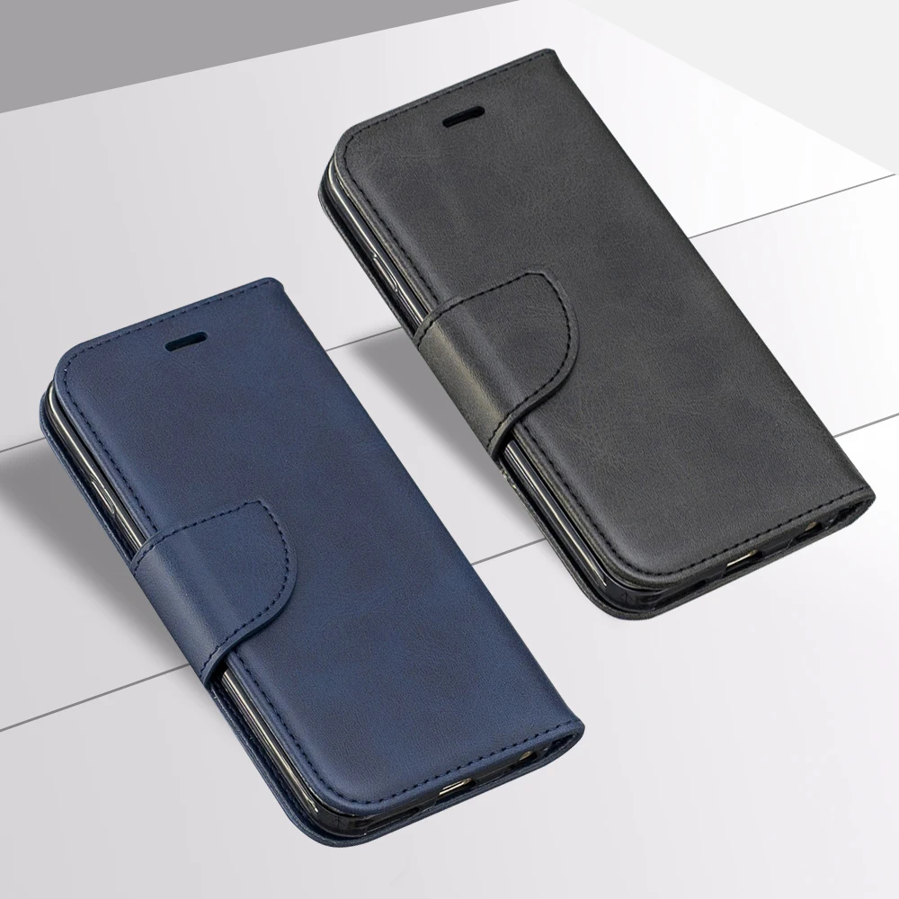 Кожаный чехол книжка для Xiaomi Redmi 7A мягкий бумажник из ТПУ RedMi MZB7995IN чехлы на