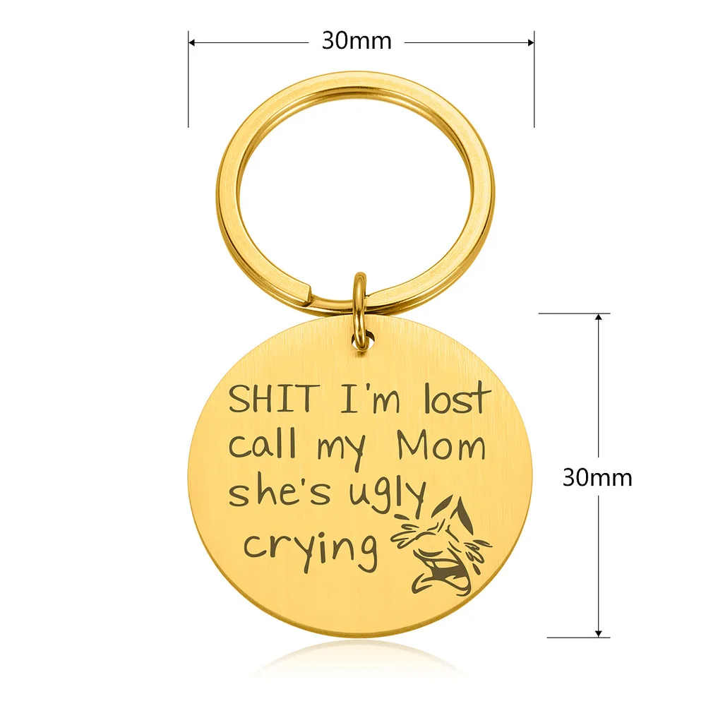 

Pet ID Tag Keychain Dog Cat Collar Accessories Customized Pet Name Number Collars Stainless Steel Keyring Cat Tag