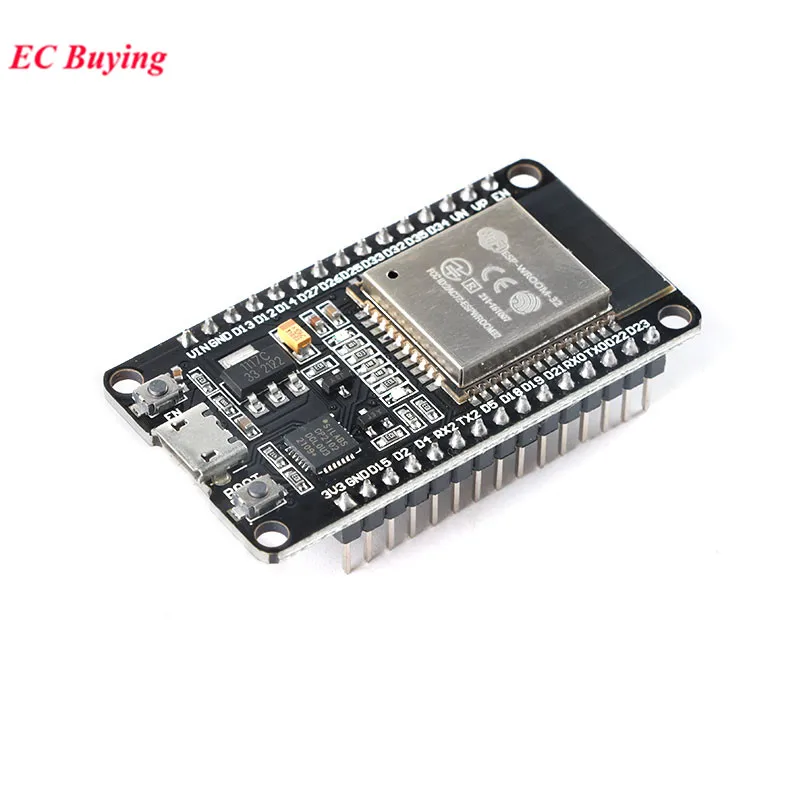 ESP-32 ESP32 Development Board ESP32-WROOM-32 ESP32S ESP-32S Module WiFi BLE and WIFI Dual Core CPU MCU Board