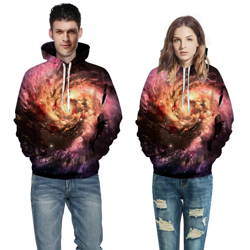 

Space Galaxy Hoodies Men Women Sweatshirt Hooded 3D Brand Clothing Cap Hoody Printing beautiful Cool Galaxy Jacket Clothing