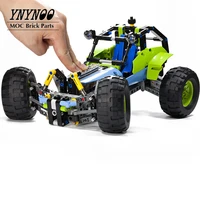 38001 cars monster truck 2 in 1 formula buggy off road high speed car big foot vehicle high tech building blocks hobby toys