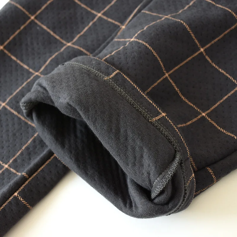 Японские зимние пижамные комплекты мужские сексуальные в морском стиле плотные