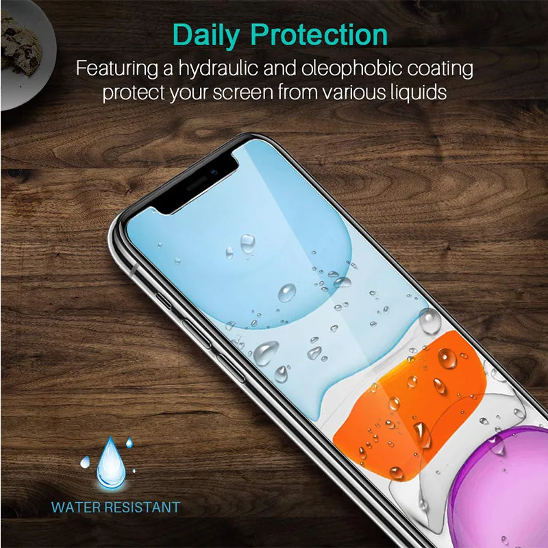 Защитное закаленное стекло для iPhone 11 Pro XS Max XR X стекло для iPhone 6 7 8 Plus Защитное стекло для экрана на iPhone 11 Pro Max XR X