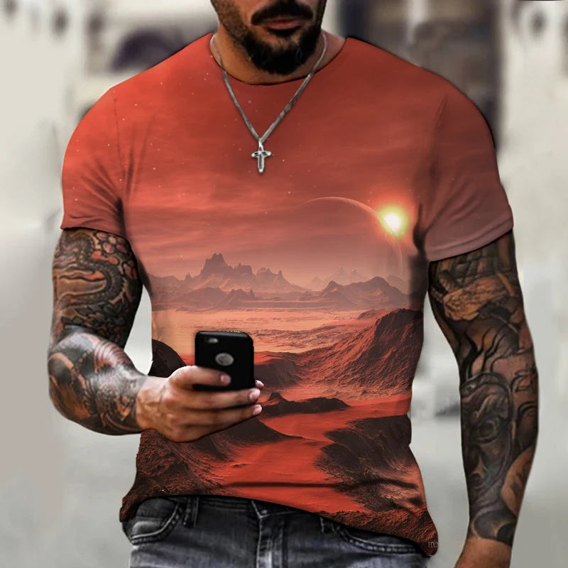 

Мужской суперкрутой топ с 3D-принтом, красивый и модный мужской топ, искусственная уличная одежда в стиле хип-хоп