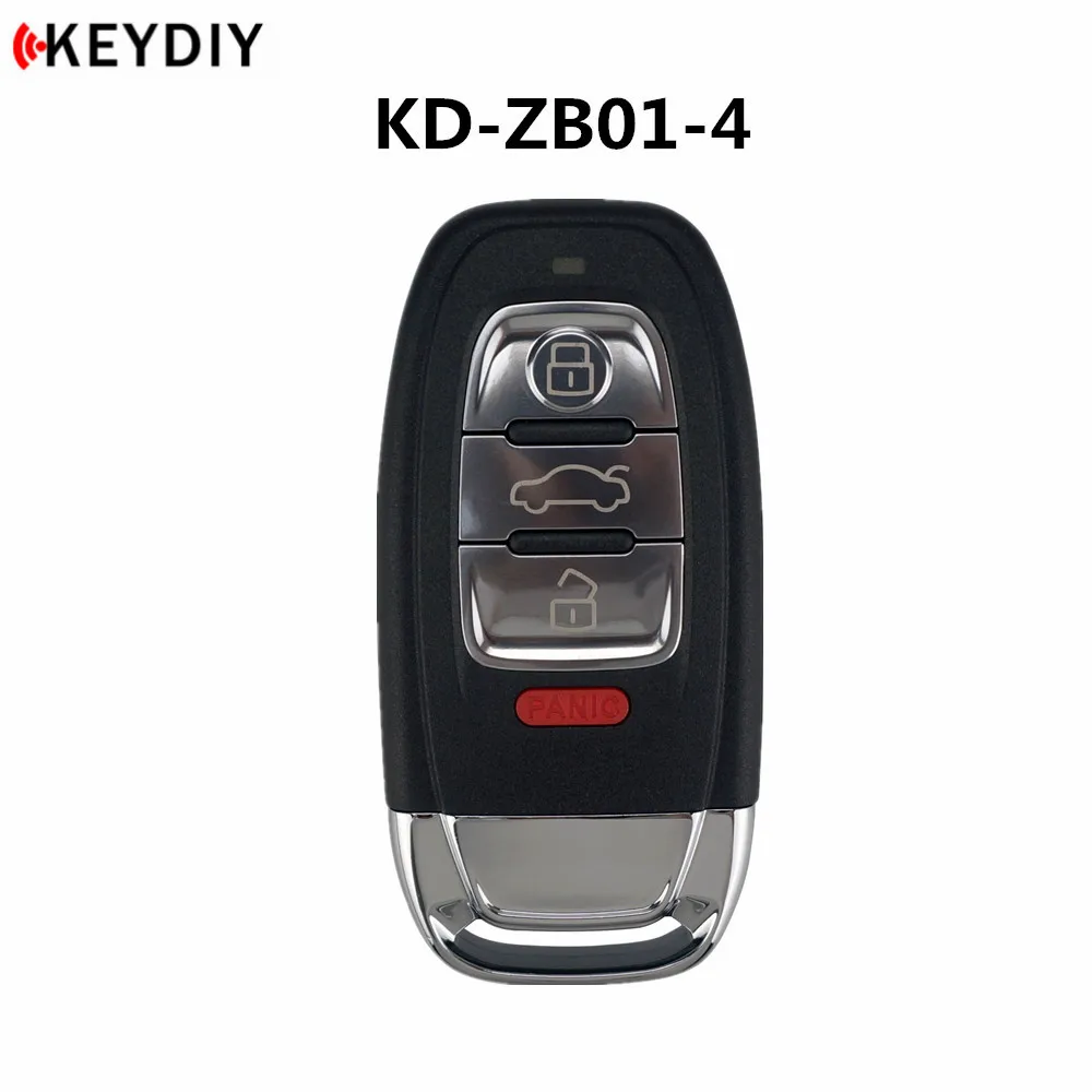 ZB01-4 1 партия/5 шт., KEYDIY KD смарт-ключ ZB серии пульты дистанционного управления несколькими моделями для KD-X2 ключевой программист - Цвет: ZB01-4