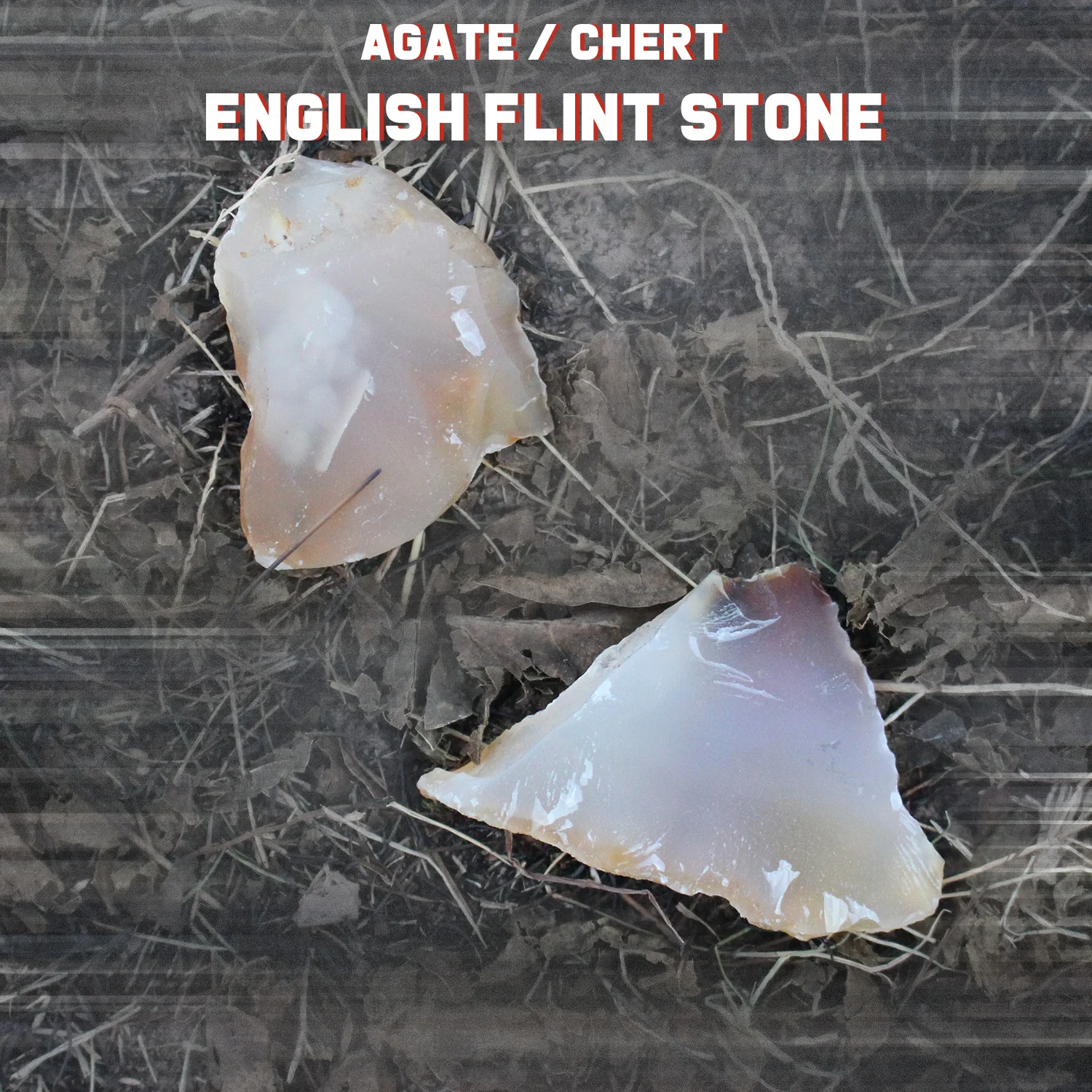 

PSKOOK English Flint Stone Agate Stone Hand Knapped Flints