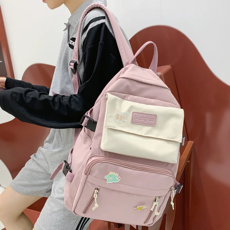 DCIMOR новый водонепроницаемый нейлоновый женский рюкзак с несколькими карманами