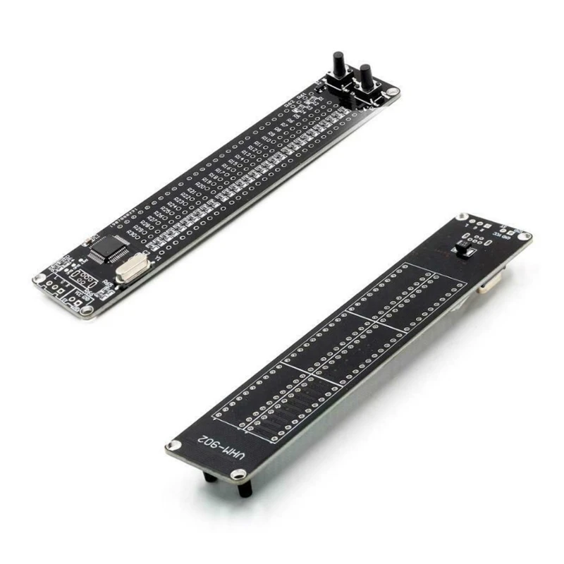 

New Dual 30-bit Full Color LED Level Indicator Panel VU Meter For Amplifer D08A