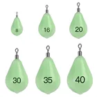 Светящиеся грузила для рыбалки, 30-150 г, инструмент, грузило для рыбалки, поворот на 360 , высокая плотность, быстрое погружение, рыба, снасти, аксессуары