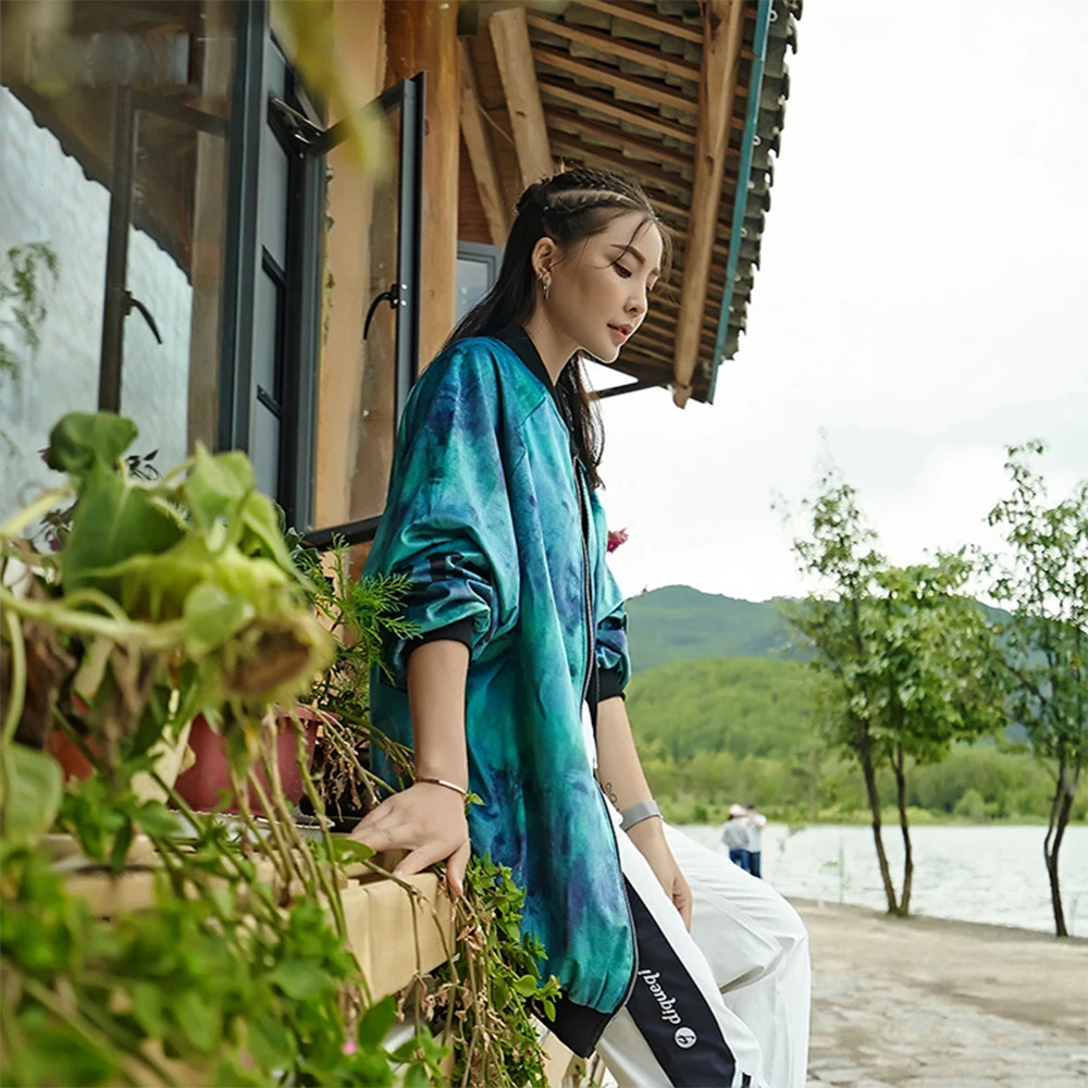 Новая женская куртка в этническом стиле ретро с узорчатым узором