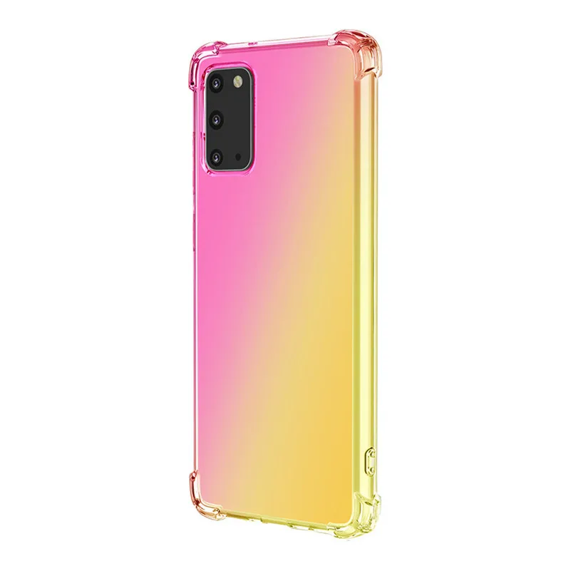 Защитный чехол для телефона Samsung S20 6 7 дюйма сотового с градиентом цвета девочек