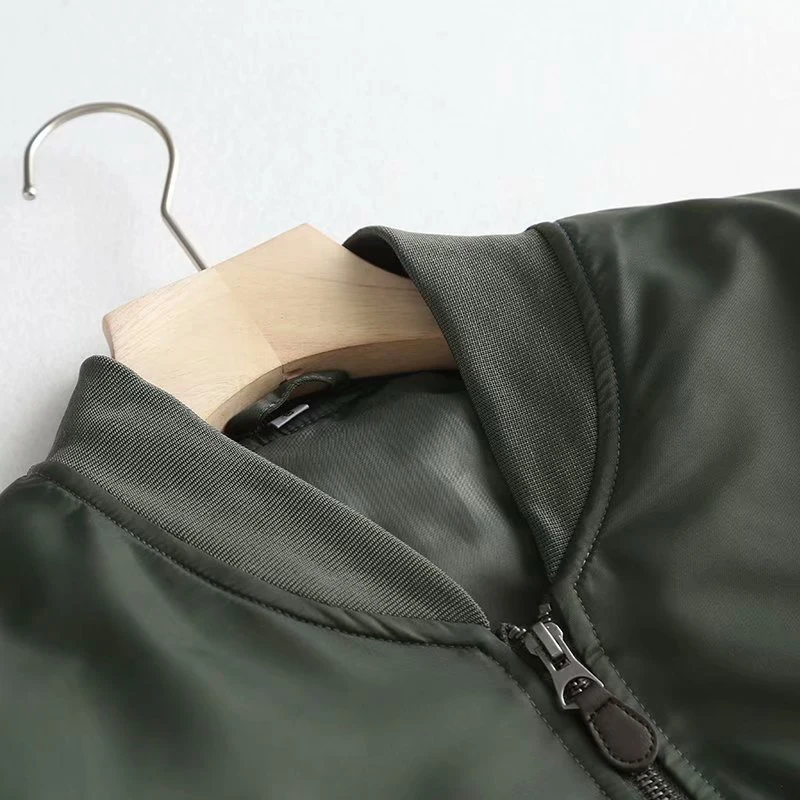 Женская бейсбольная куртка Sister Fara базовая Свободная куртка-бомбер на молнии