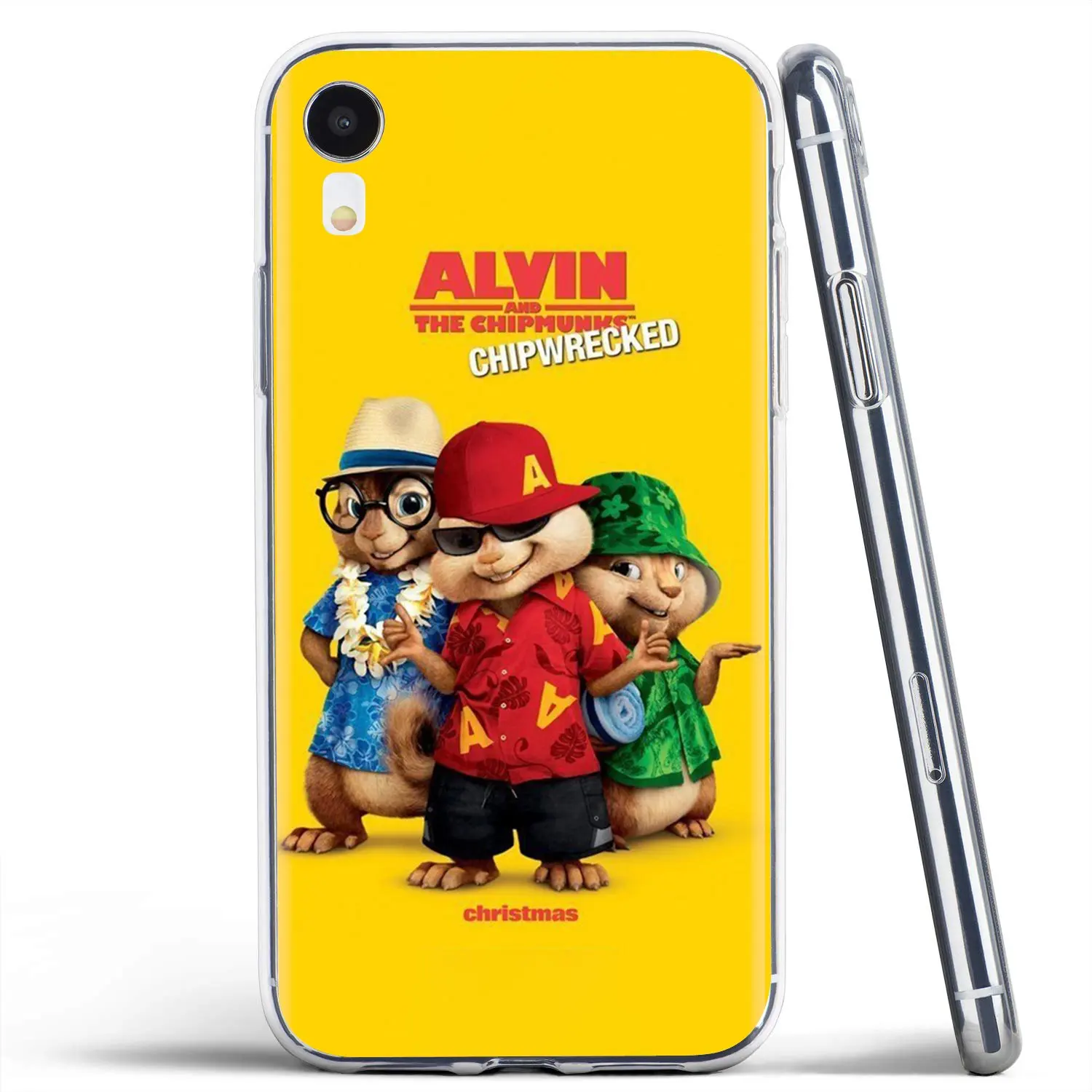 Для iPhone 11 Pro 4 4S 5 5S SE 5C 6 6S 7 8 X XR XS Plus Max для iPod Touch Alvin и the Chipmunks мягкий чехол|Бамперы| |