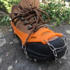 Противоскользящие Чехлы для обуви, 18 зубьев, для зимней рыбалки