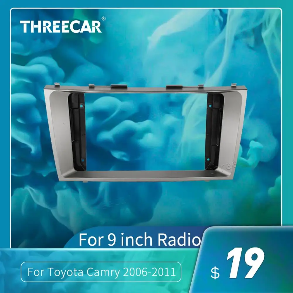 Рамка для приборной панели автомобиля 2Din подходит Toyota Camry 2006-2011 комплект