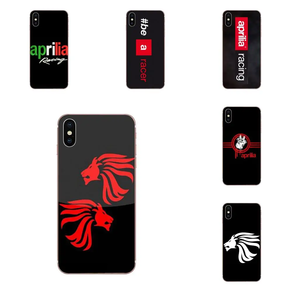 Aprilia гоночный логотип для Apple iPhone 4 4s 5 5C 5S SE 6 6S 7 8 Plus X XS Max XR Art Обложка с рисунком