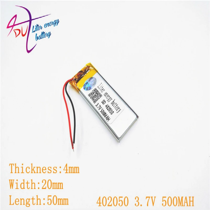 Полимерная батарея 3 7 V 402050 042050 MAH MP4 MP5 GPS DVD X19MP3 аккумулятор гарнитура батарея|headset