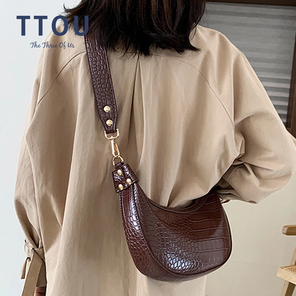 Женская Повседневная сумка мессенджер из искусственной кожи с каменным узором