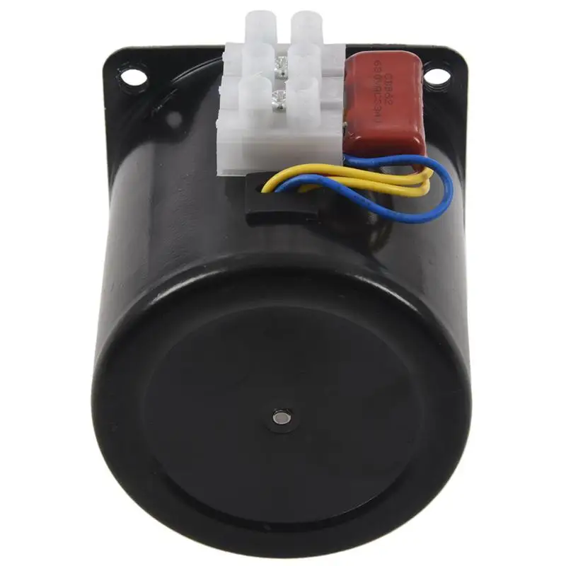 Синхронизированный мотор коробки передач диаметр стержня 7 мм AC 220V 2 5 RPM |