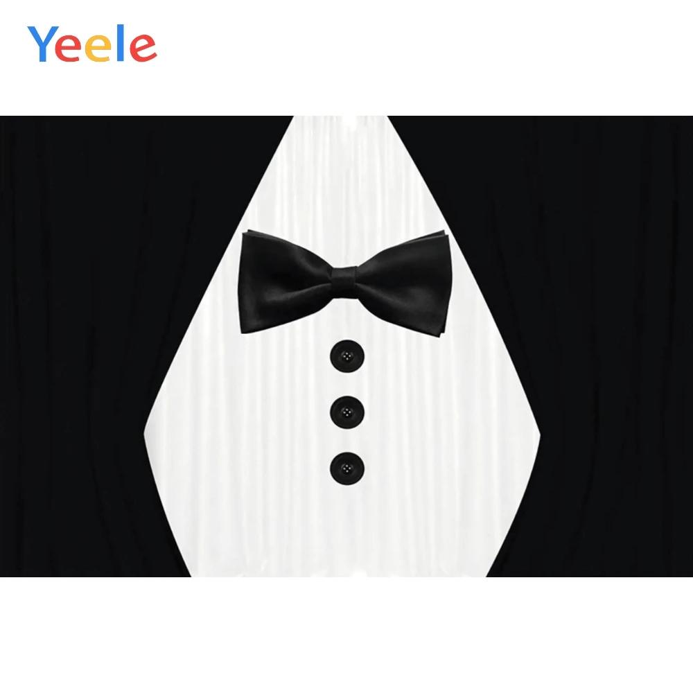 Yeele Man День рождения отца деловой костюм фотографии фоны на заказ виниловые