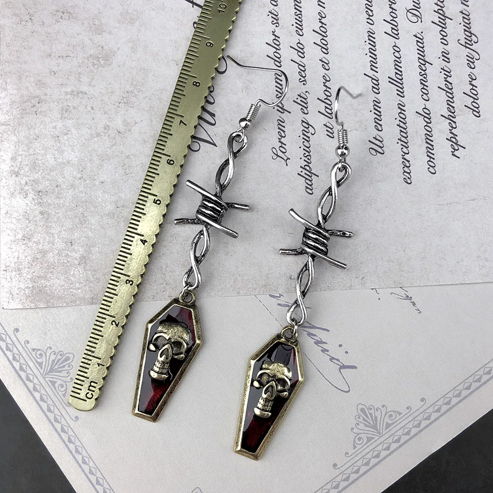 Оригинальные Ювелирные изделия Готическая темная колючая проволока смешанный и