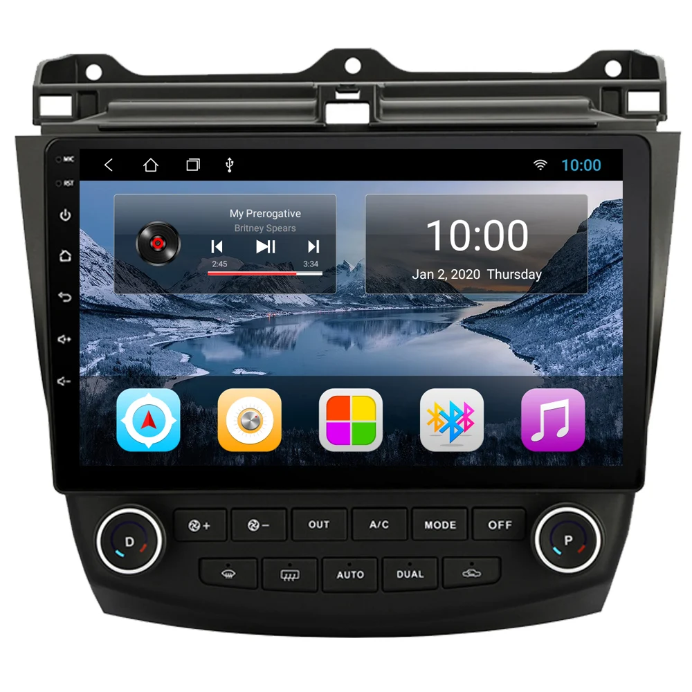 RoverOne для Honda Accord 7 2003-2007 Android 12 Автомагнитола автомобильный мультимедийный плеер