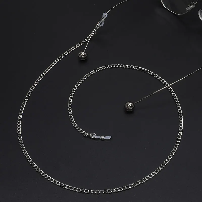 Ручная работа хрустальные бусины цепочка для очков модные солнцезащитные очки