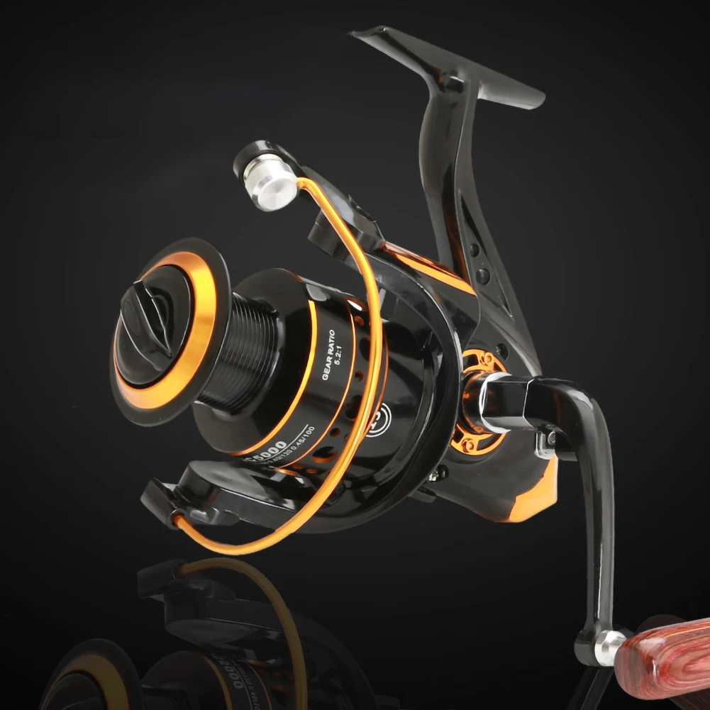 Высокоскоростная Рыболовная катушка серии 1000 7000 полностью Металлическая для