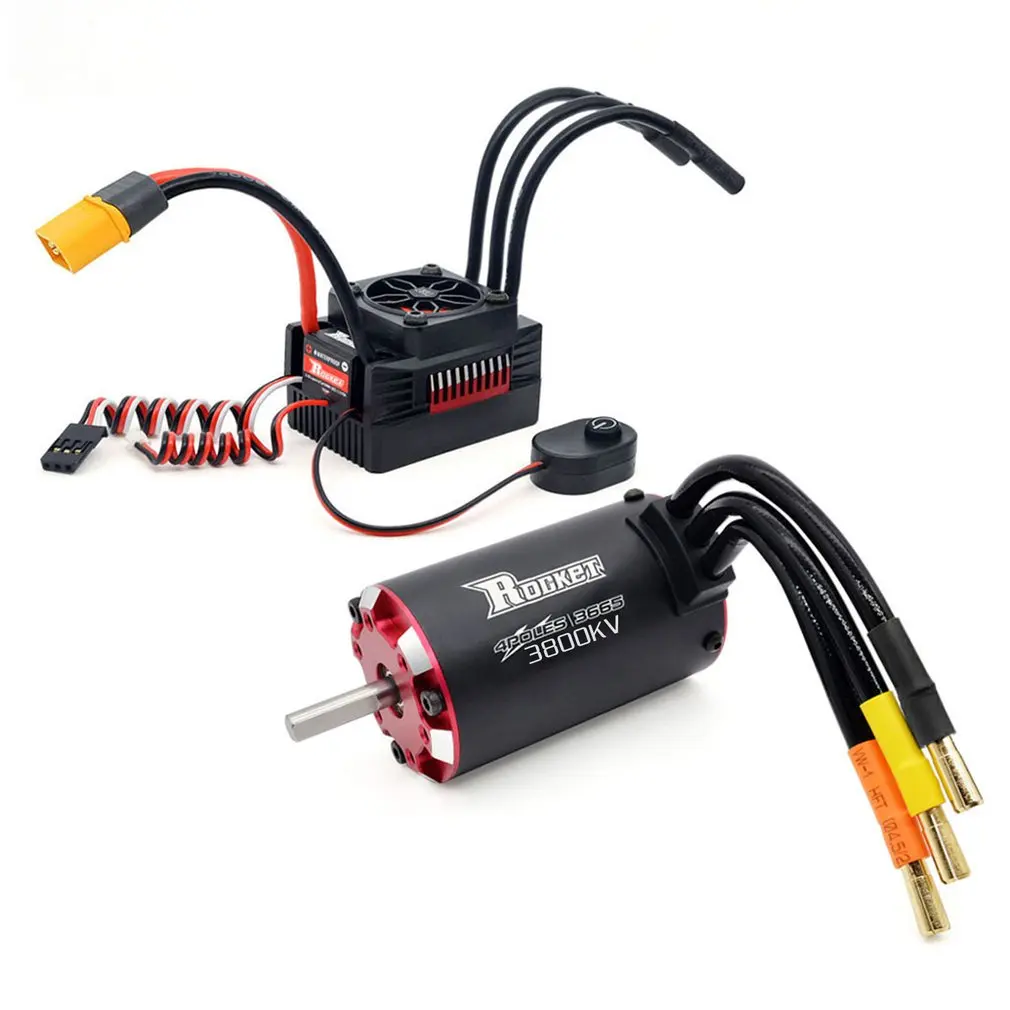 

Rocket V2 Brushless Motor Upgrade Parts 3665 Remote Control Car For 1/8 1/8 1/10 Rc Crawler Off-Road Boat