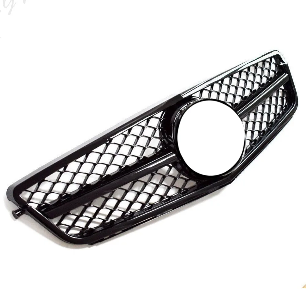 Передний бампер верхняя решетка радиатора подходящая для Mercedes Benz W204 C Class 2008 2009 2010