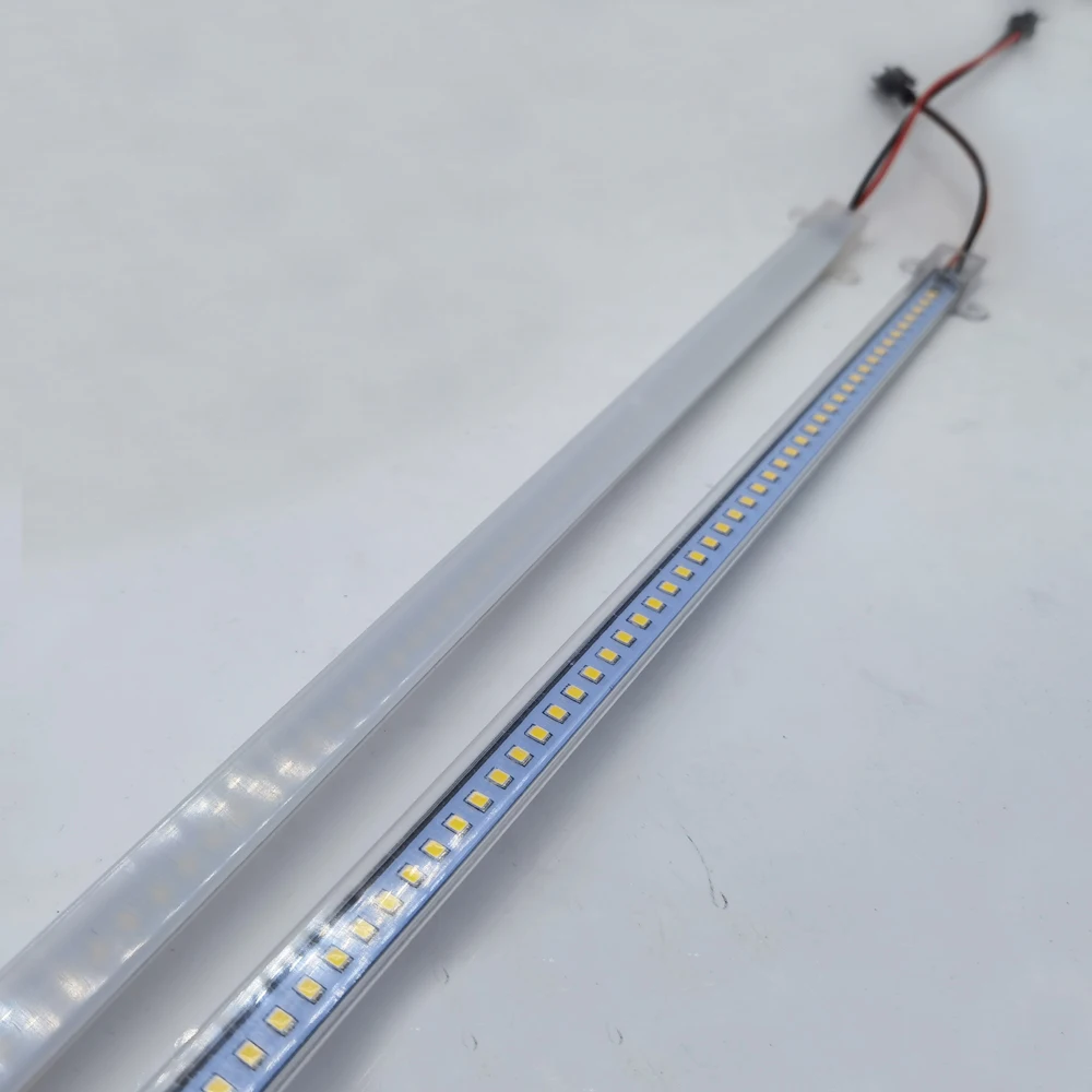 Светодиодный ламповый светильник 220V Высокая Яркость 2835 50 см 72 светодиодный s бар