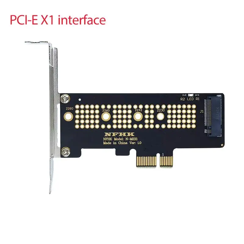m 2 nvme ssd к pci e 30 x1 x4 адаптер карты m key интер